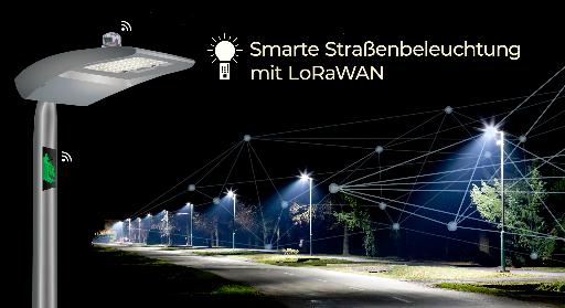 Smarte Straßenbeleuchtung