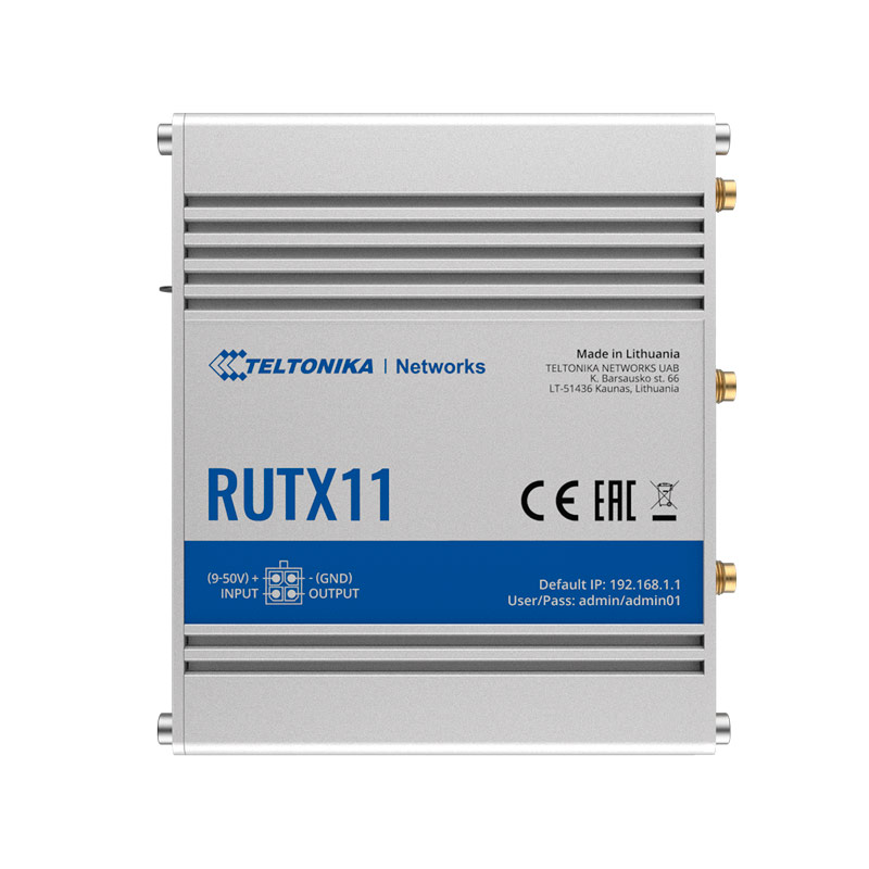 Teltonika RUTX11 4G Router mit Bluetooth LE und GPS