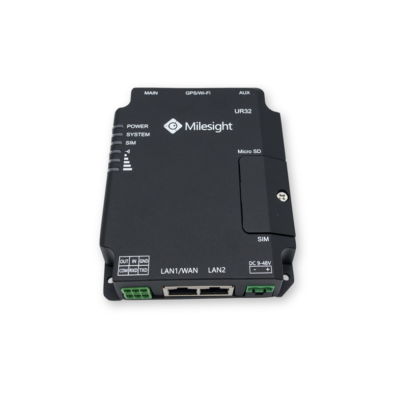 Milesight UR32-L04EU-G Industrieller 4G Mobilfunk Router Pro mit GPS