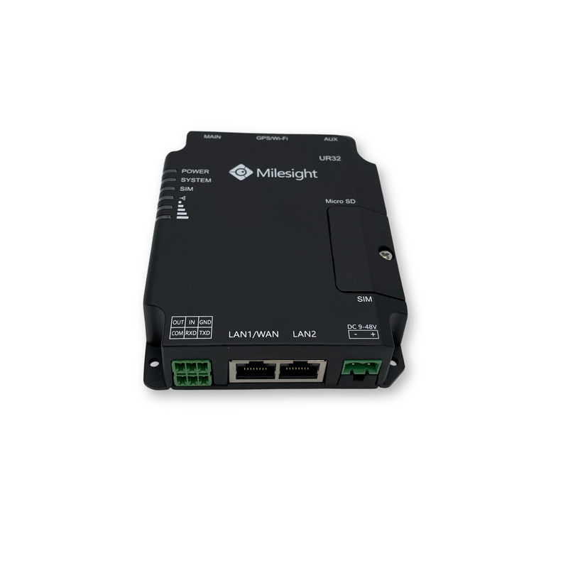 Milesight UR32-L04EU-P-W Industrieller 4G Mobilfunk Router Pro mit PoE und WiFi