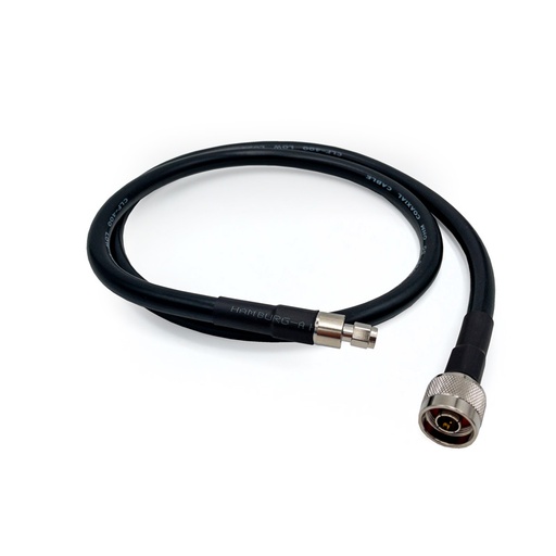[AOT-CLF400-NM-RPSMAM-1m] CLF400 Low Loss Antenna Cable N-Male Plug to RP-SMA-Male Plug