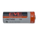 EVE CR17450 3,0 V Li-Mangan Dioxide Battery